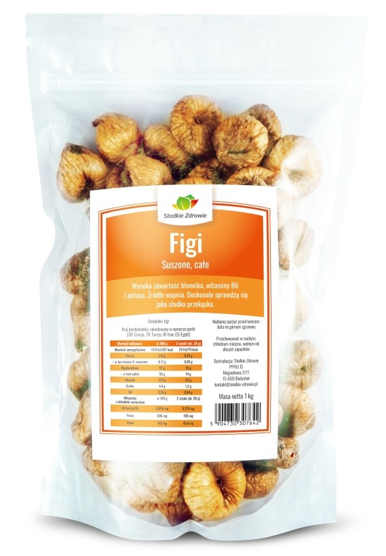 Figi suszone - naturalne niesiarkowane - 1kg